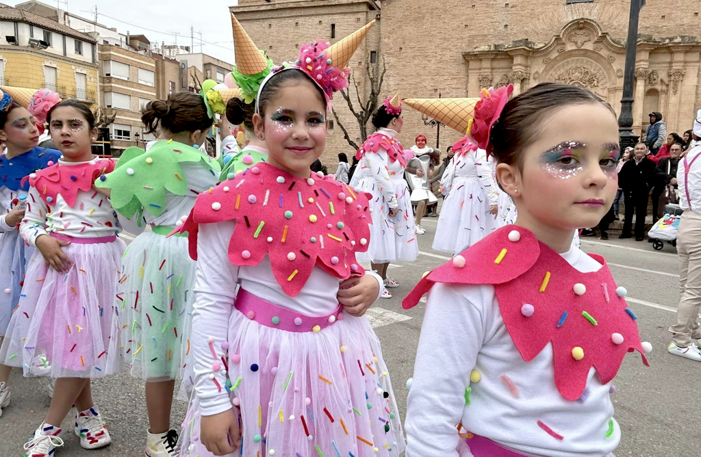 La magia del Carnaval llegó a Totana de la mano de los más pequeños 
